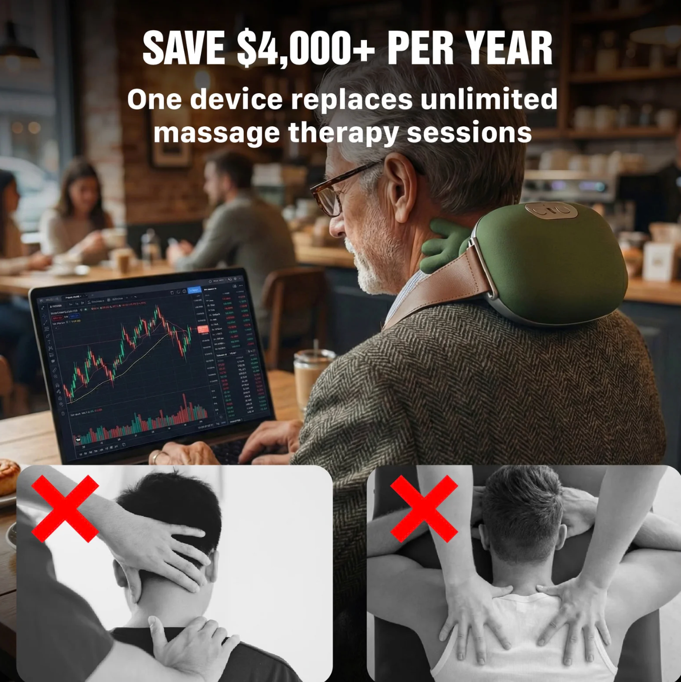 ComfyPulse™ Neck & Shoulder Massager